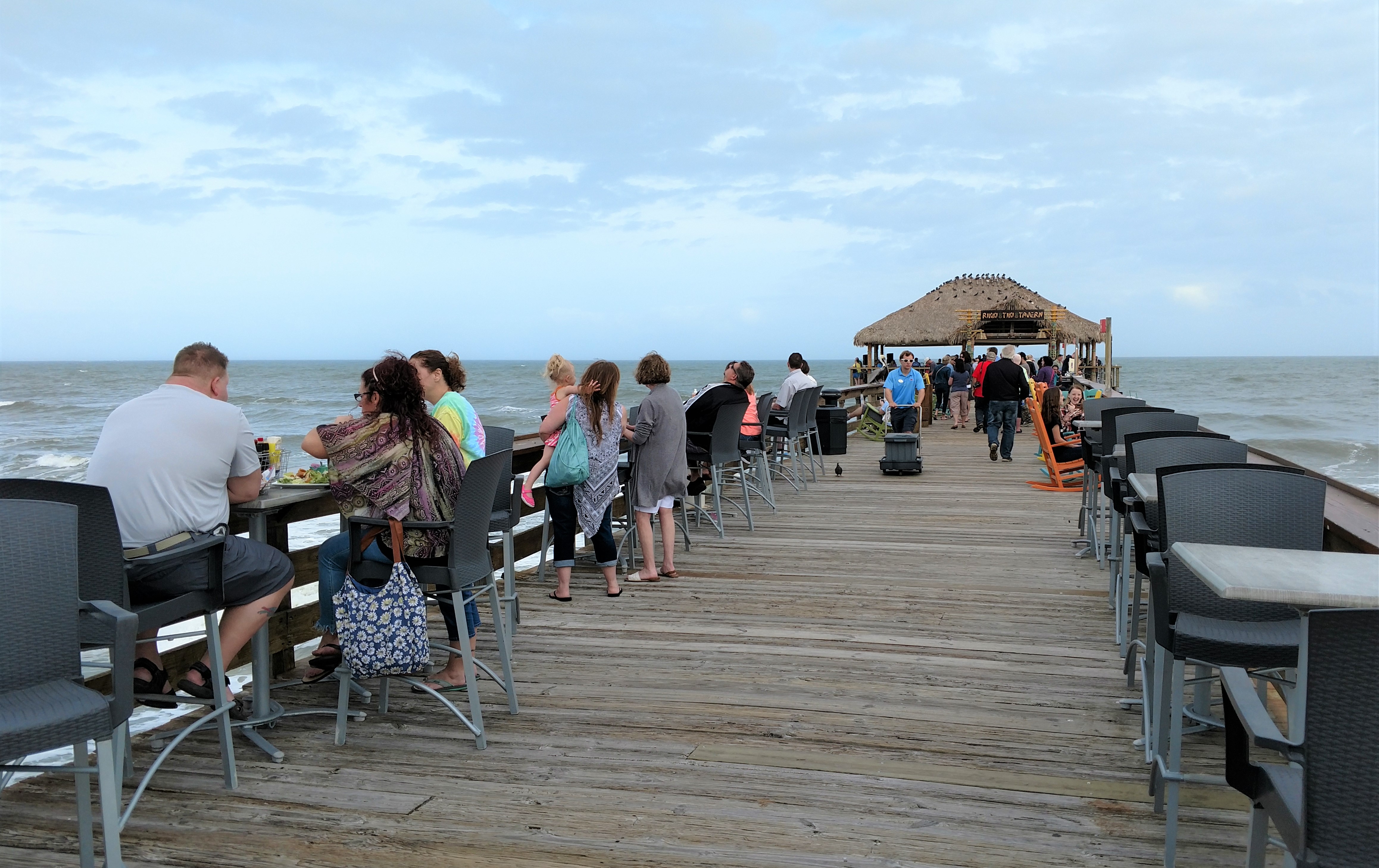 Tiki Bar on Cocoa Beach Pier, Florida, January 27, 2018 Our Next Chapter