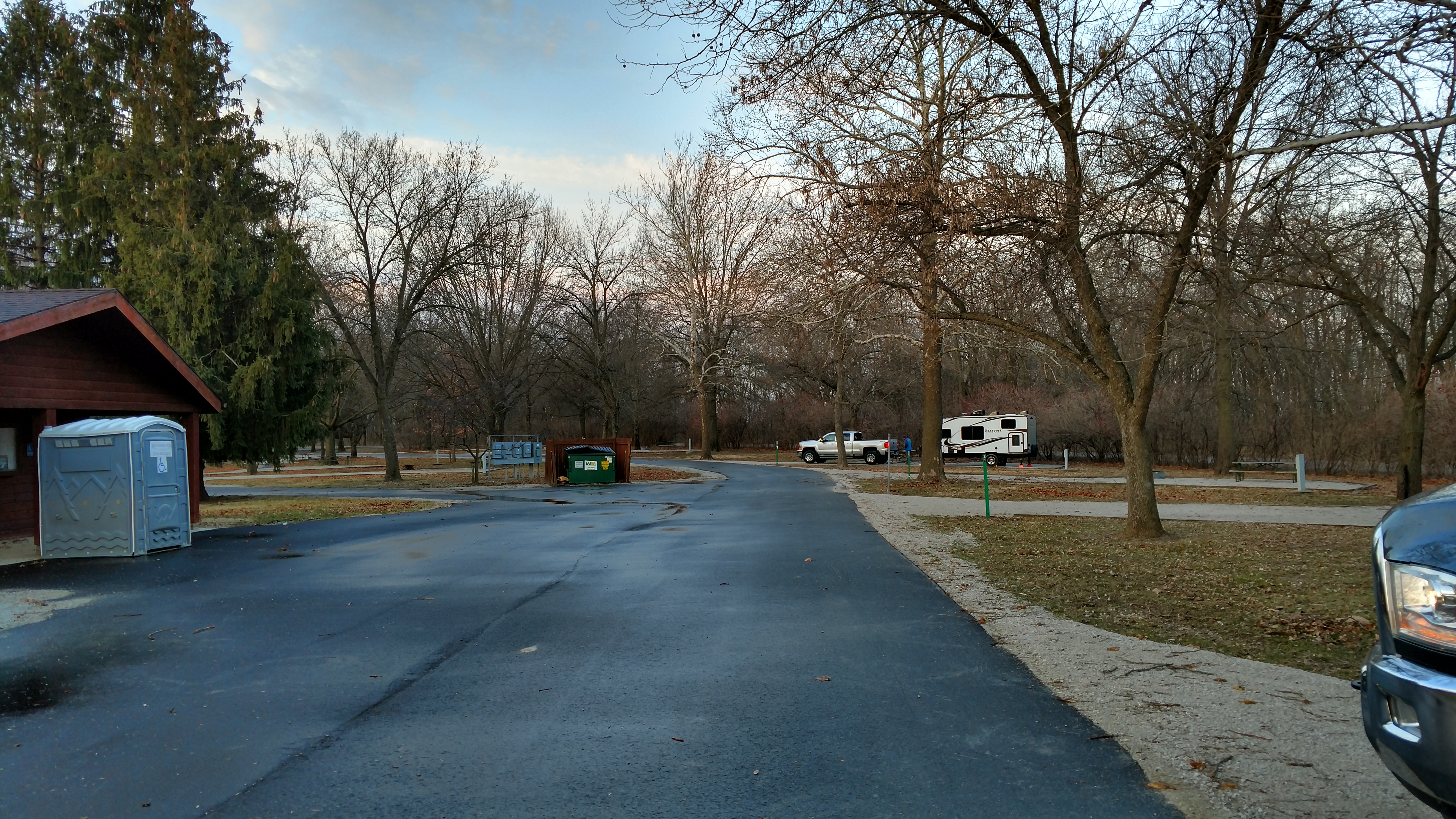 20180331 Main loop at Yellow Banks Campground 1, Des Moines, IA Our