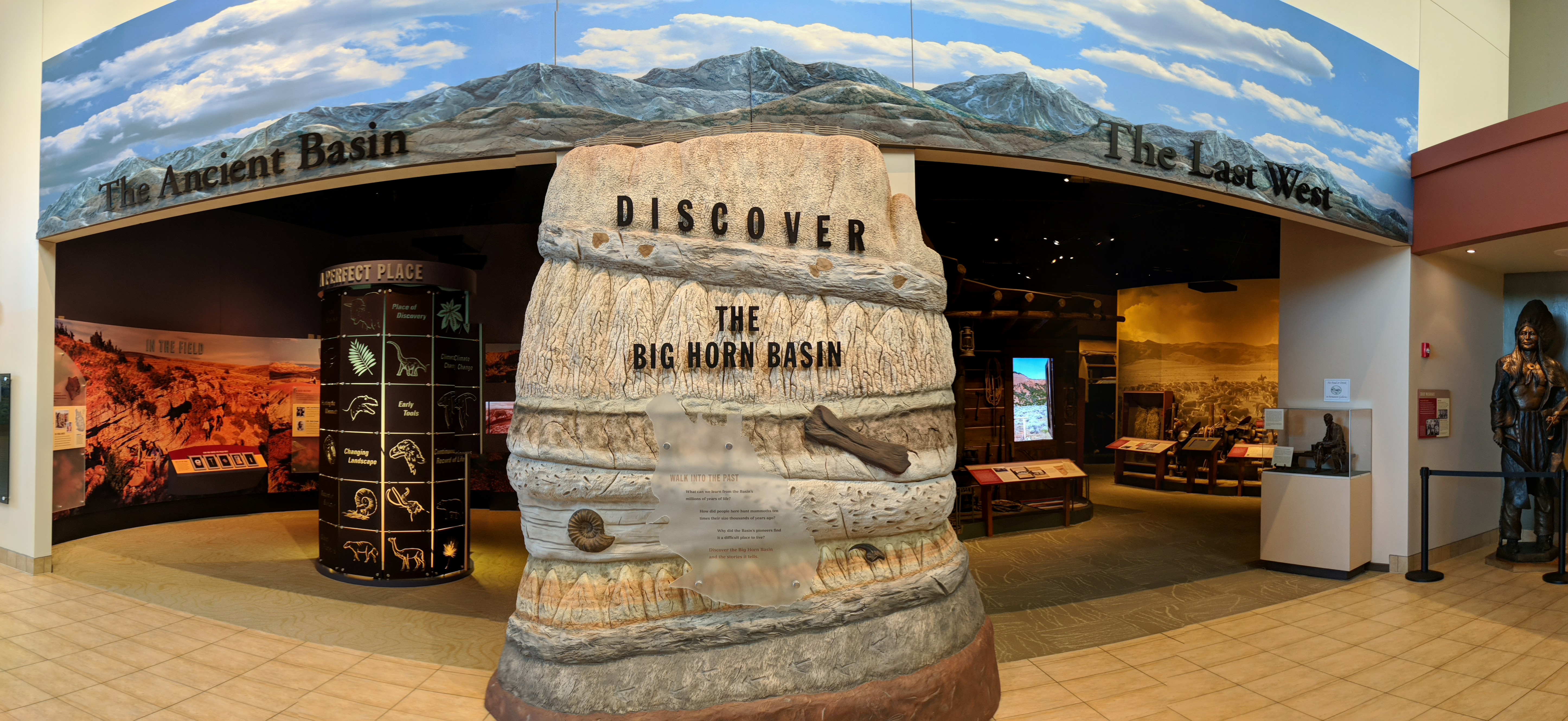 20180625 Permanent exhibits of Washakie Museum, Worland, WY Our Next