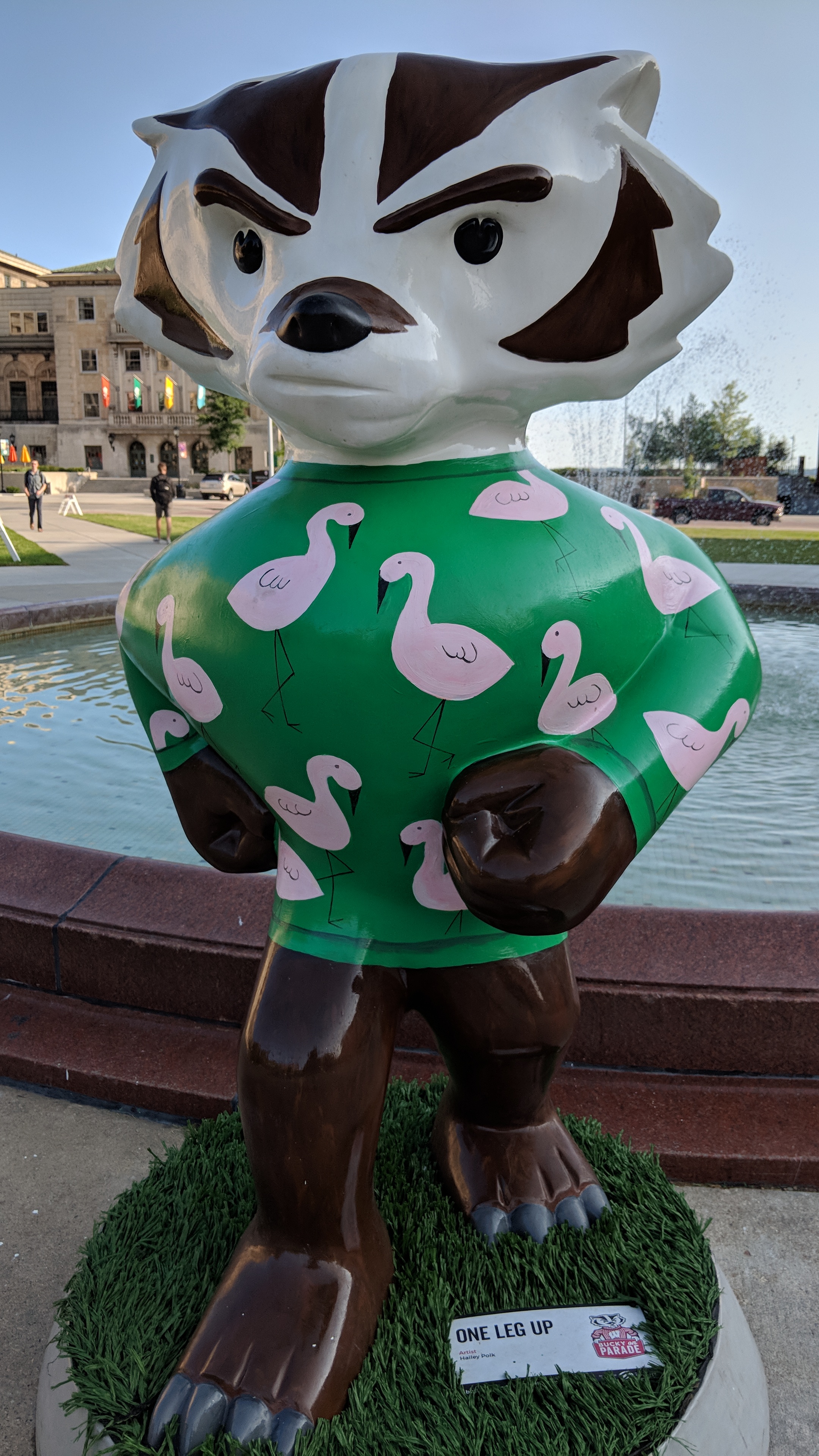 stuffed bucky badger