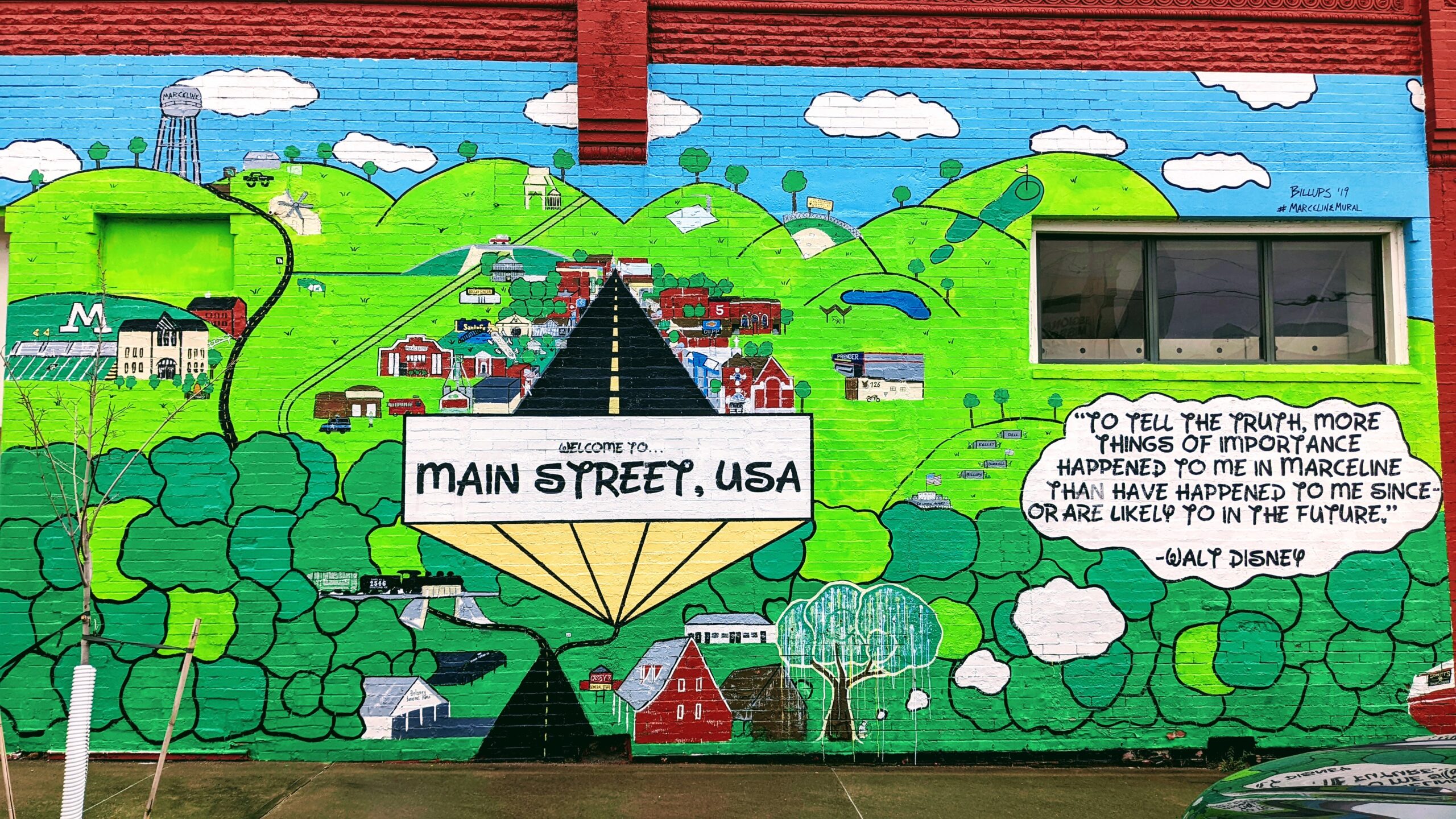 20220413 Marceline Mural Main Street USA Our Next Chapter